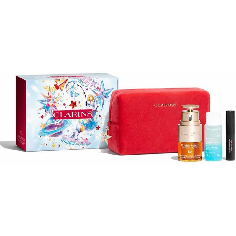 Clarins Double Serum Eye Collection dárková sada na oční okolí 01 Perfect Black
