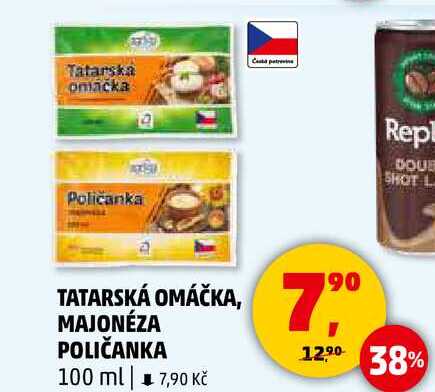 TATARSKÁ OMÁČKA Poličanka, 100 ml