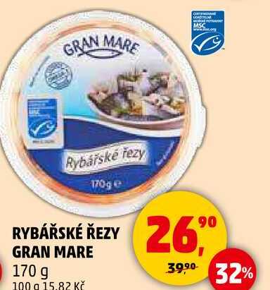 RYBÁŘSKÉ ŘEZY GRAN MARE, 170 g  