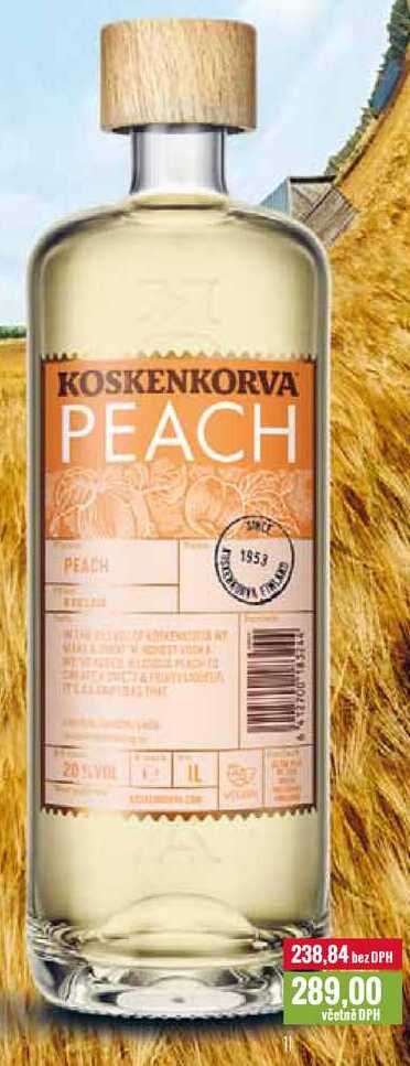 KOSKENKORVA PEACH 1l