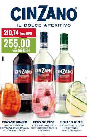 CINZANO 1l