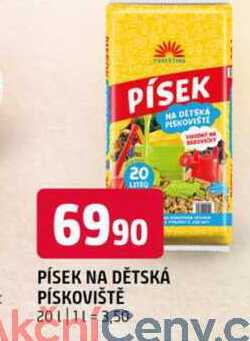 PÍSEK NA DETSKA PISNOVISTE 20l