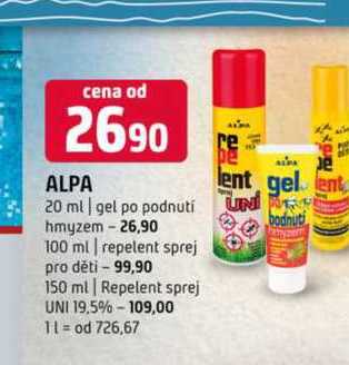 ALPA 20 ml | gel po podnutí hmyzem 