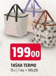 TAŠKA TERMO 15l 1 ks 