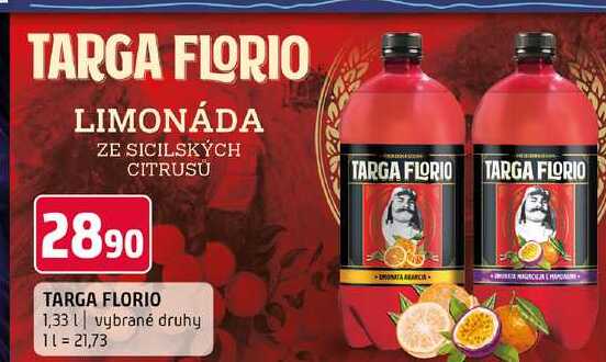 Targa florio 1,33l vybrané druhy