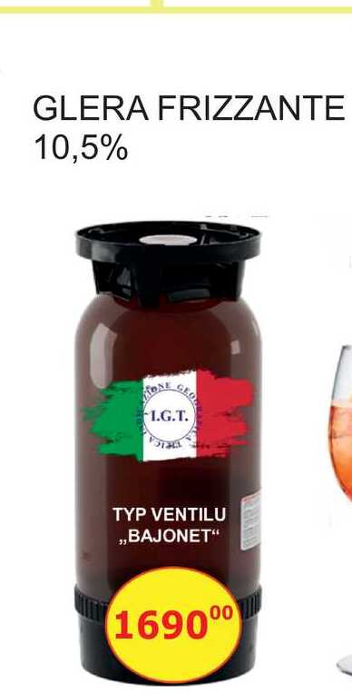 POLYKEG 20L GLERA FRIZZANTE 10,5%
