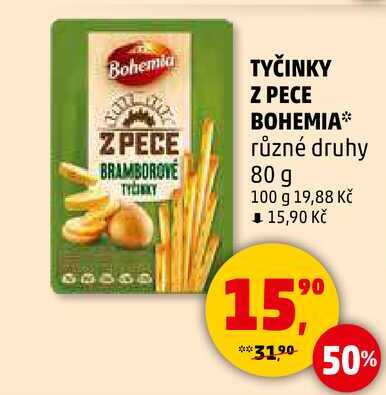 Bohemia Tyčinky bramborové, 80 g