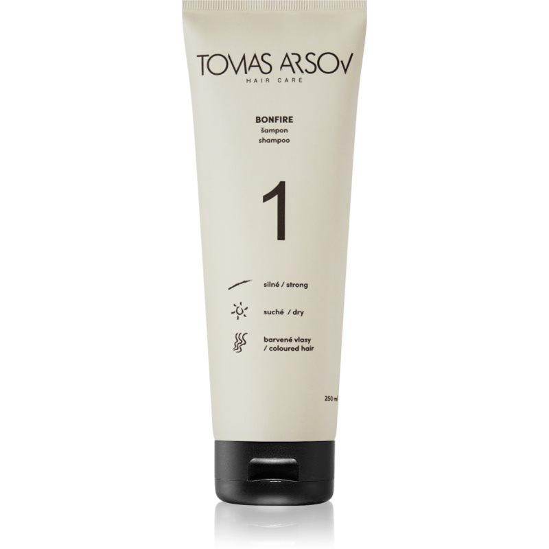 Tomas Arsov Bonfire Shampoo hydratační šampon pro ochranu barvy pro poškozené a barvené vlasy 250 ml