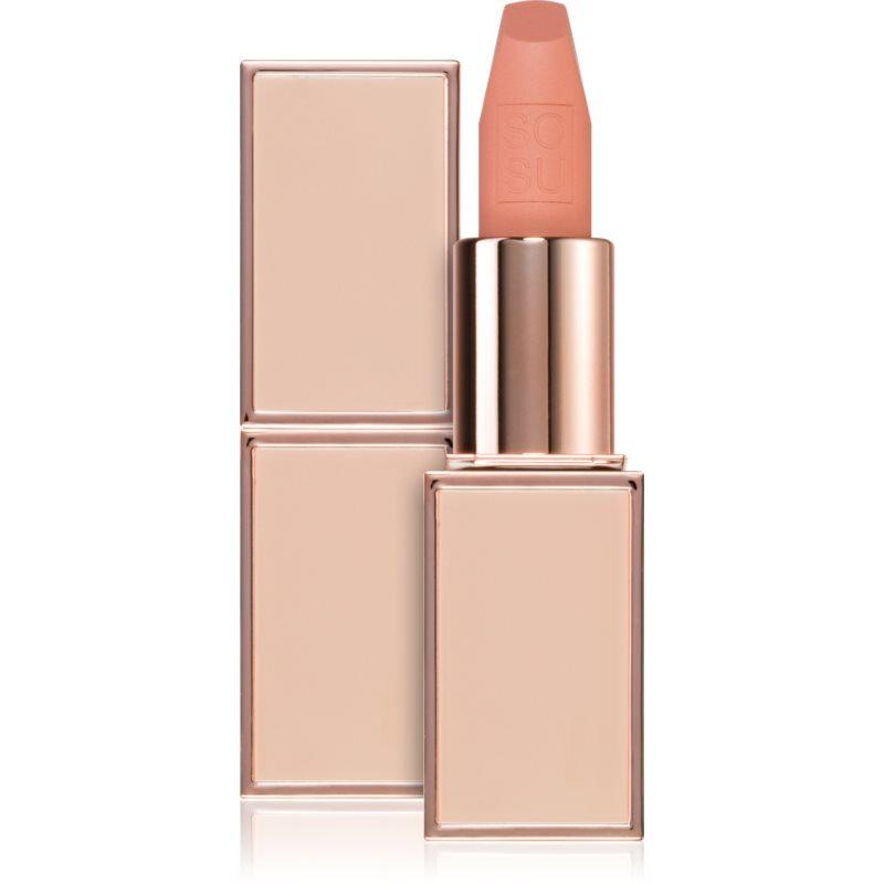SOSU Cosmetics Satin Lipsticks saténová rtěnka odstín Crème Brulee 3.2 g