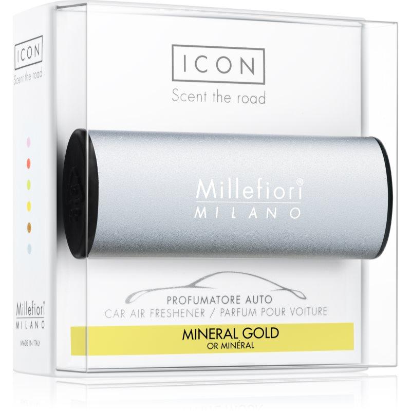 Millefiori Icon Mineral Gold vůně do auta Metallo 1 ks