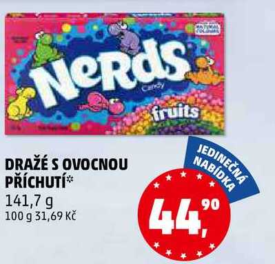DRAŽÉ S OVOCNOU PŘÍCHUTÍ, 141,7 g 