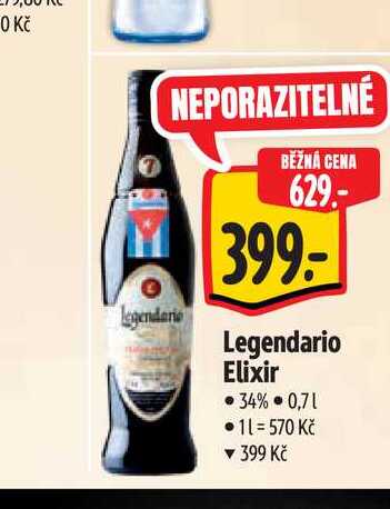   Legendario Elixir 0,7 l