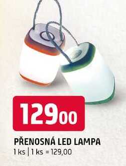 Přenosná led lampa 1ks