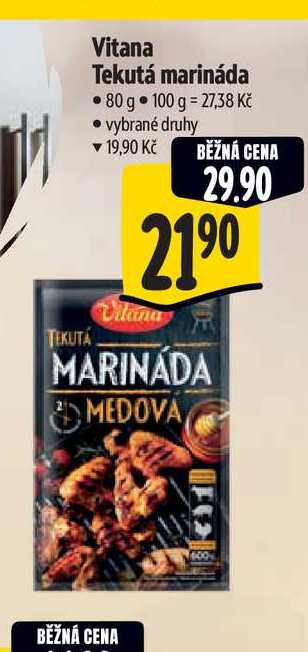   Vitana Tekutá marináda 80 g 