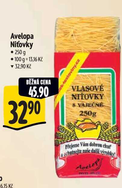 Avelopa Niťovky   250 g 