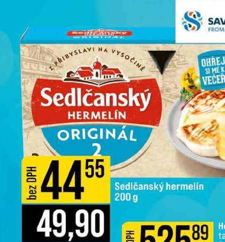 Sedlčanský hermelín 200 g 