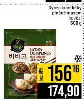 Gyoza knedlíčky plněné masem hovězí 600 g 