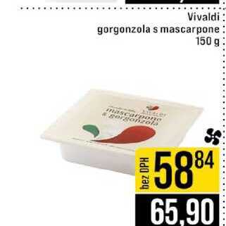 Vivaldi gorgonzola s mascarpone 150 g