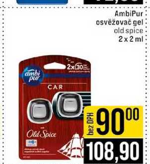 Ambi Pur osvěžovač gel old spice 2 x 2 ml 