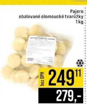 Pajero obalované olomoucké tvarůžky 1kg 