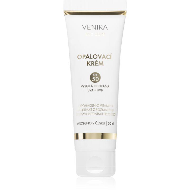 Venira Opalovací krém SPF 50 opalovací krém s UVA a UVB filtry 50 ml