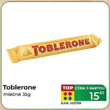 Toblerone mléčné 35g  