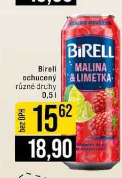 Birell ochucený různé druhy 0,5l