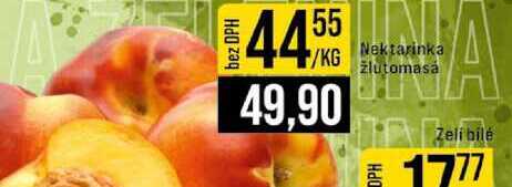 Nektarinka žlutomasá 1kg