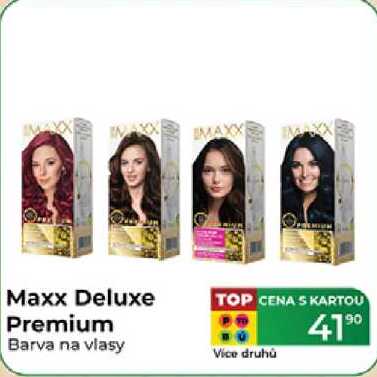 Maxx Deluxe Premium Barva na vlasy 