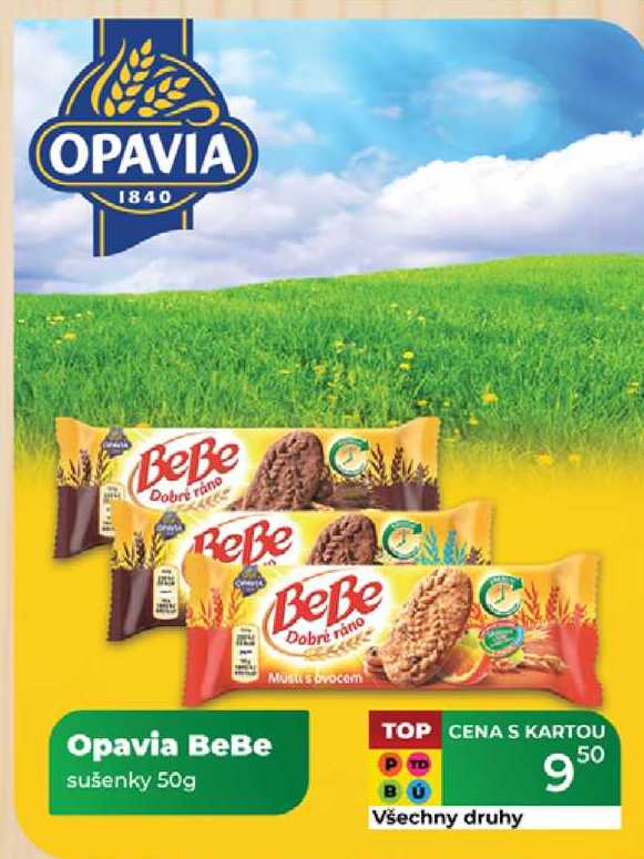 Opavia BeBe sušenky 50g  