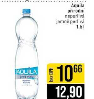 Aquila přírodní neperlivá jemné perlivá 1.5l