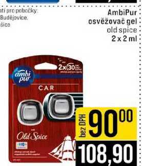 AmbiPur osvěžovač gel old spice 2x2 ml 