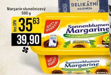 Margarin slunečnicový 500 g  v akci