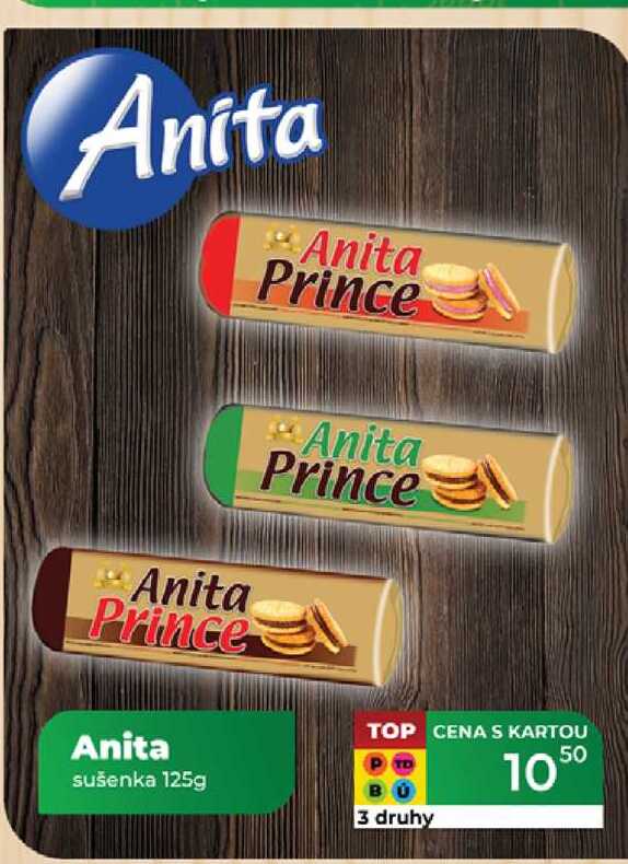 Anita sušenka 125g 