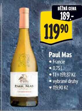 Paul Mas, 0,75 l