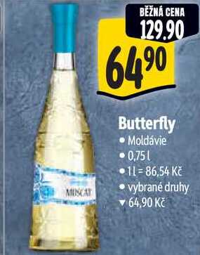 Butterfly, 0,75 l