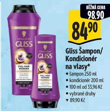Gliss Kondicionér na vlasy, 200 ml 