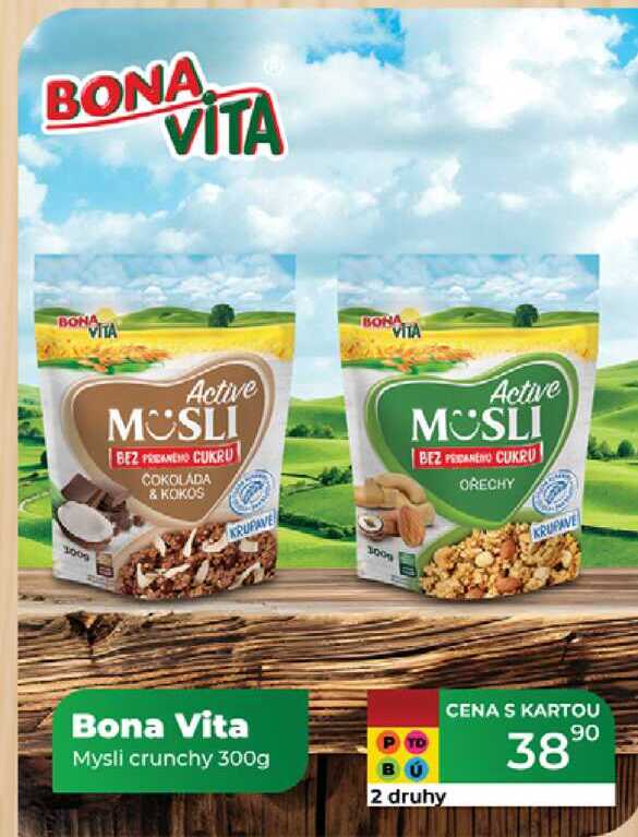 Bona Vita Mysli crunchy 300g 