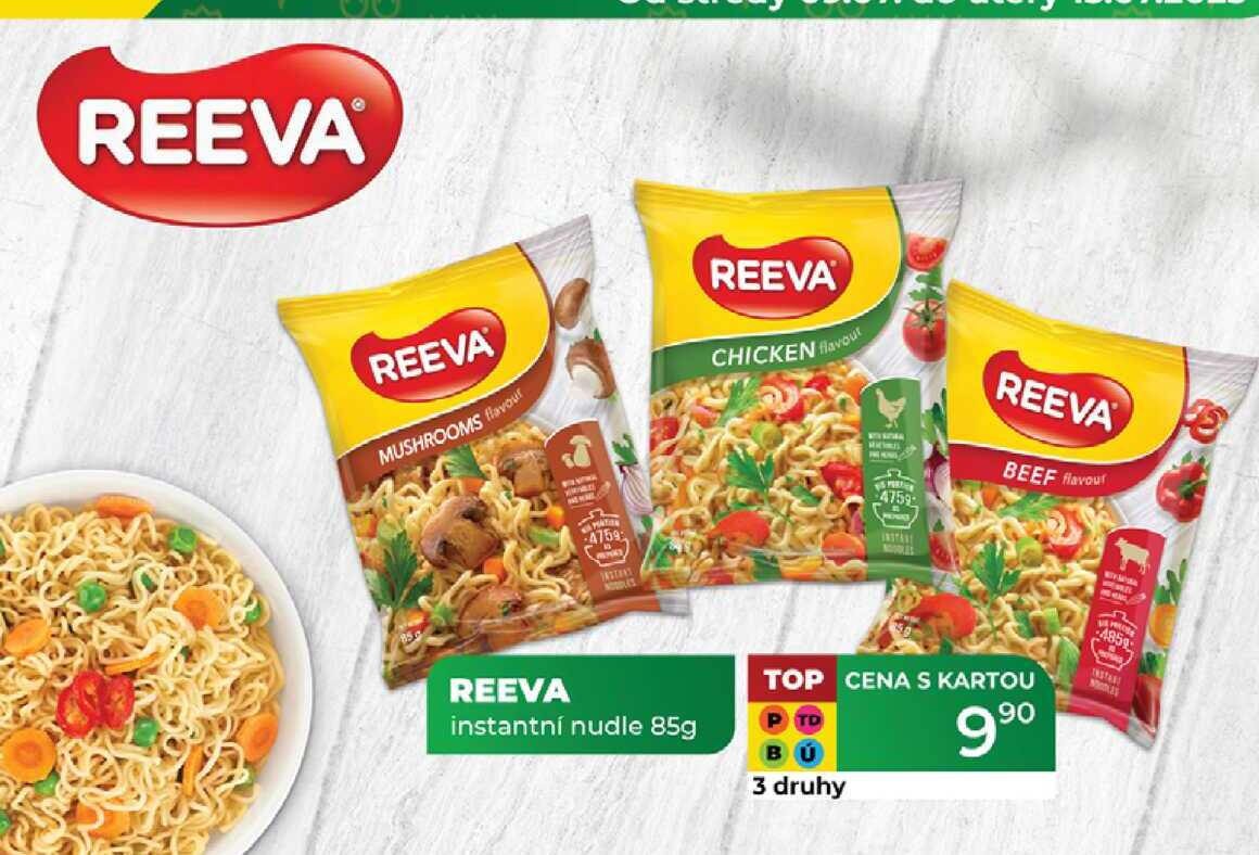 REEVA instantní nudle 85g 