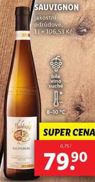 SAUVIGNON, 0,75 l