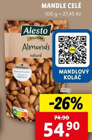 MANDLE CELÉ, 200 g