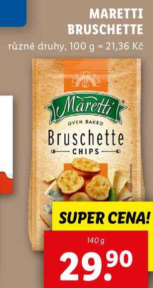 MARETTI BRUSCHETTE, 140 g