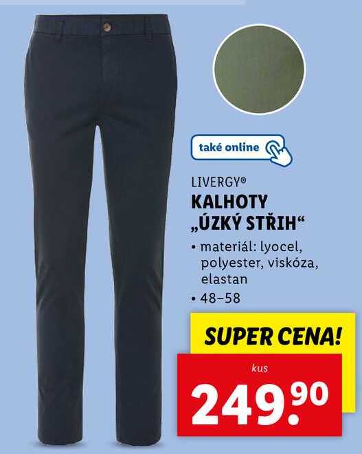 KALHOTY „ÚZKÝ STŘIH"