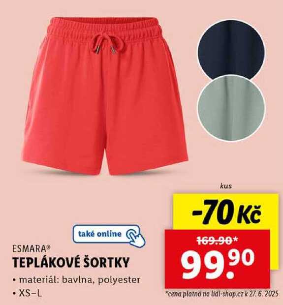 TEPLÁKOVÉ ŠORTKY
