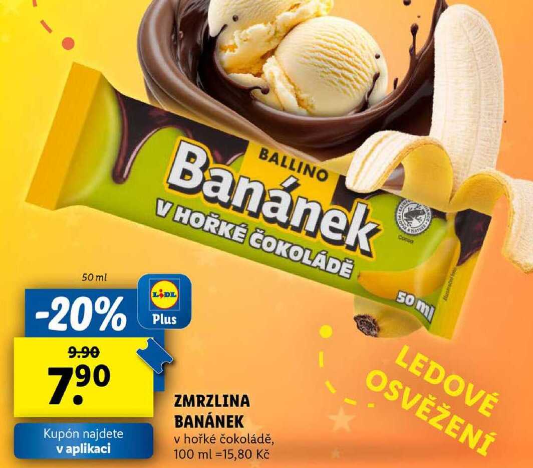 ZMRZLINA BANÁNEK, 50 ml