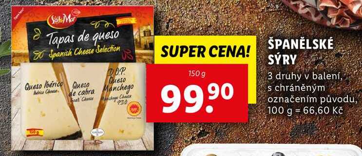 ŠPANĚLSKÉ SÝRY, 150 g