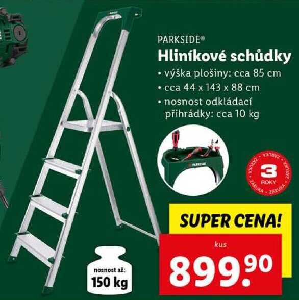 Hliníkové schůdky 
