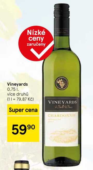 Vineyards, 0,75 l