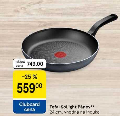 Tefal SoLight Pánev, 24 cm, vhodná na indukci 