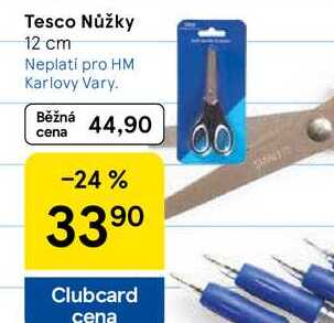 Tesco Nůžky, 12 cm  
